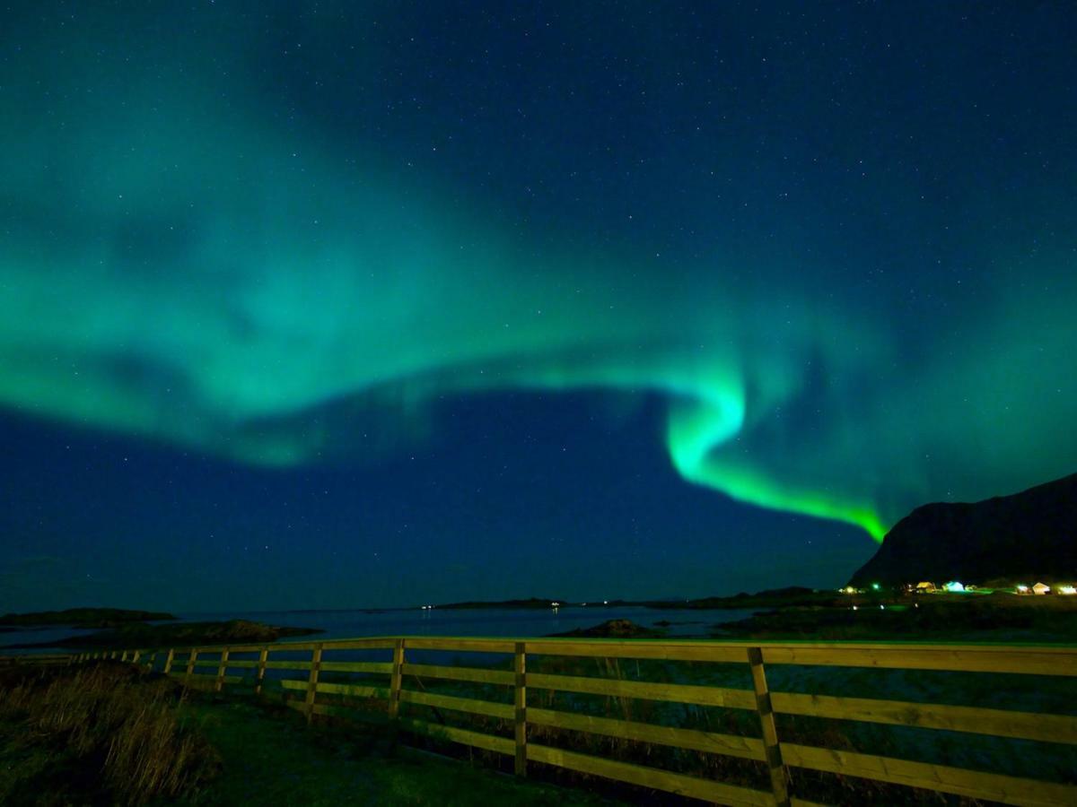 Steinbakk - Vestresand Lofoten Villa Bostad Esterno foto