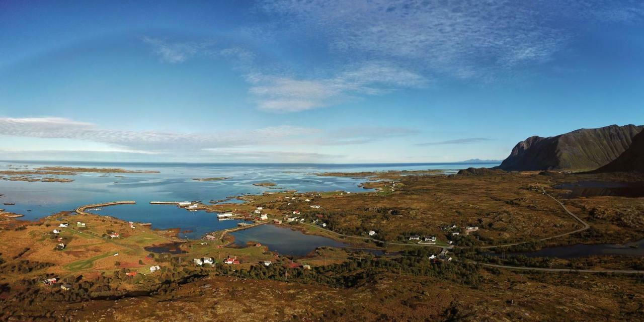 Steinbakk - Vestresand Lofoten Bostad Esterno foto